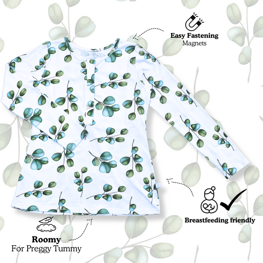 Eucalyptus - Nursing Sleepwear