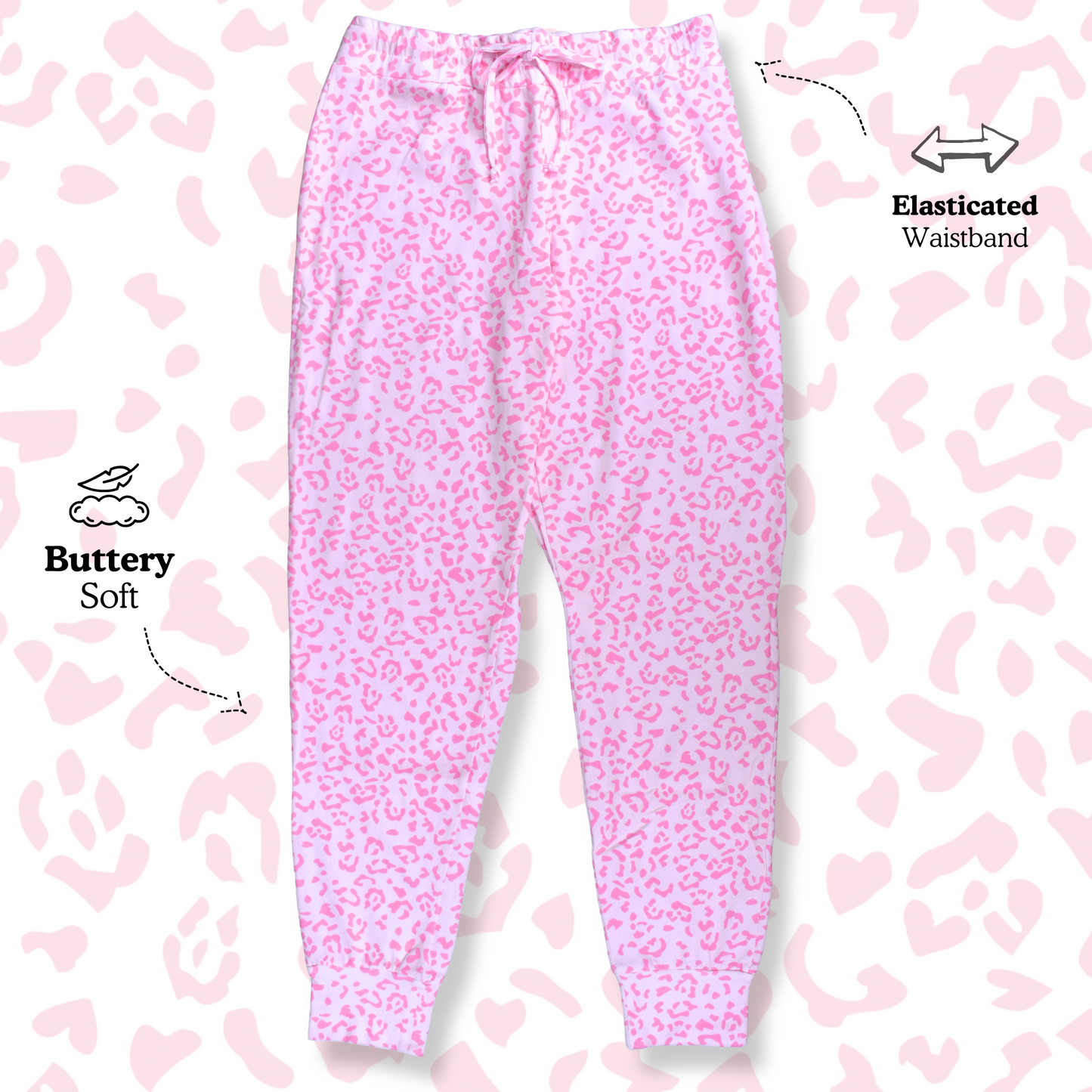 Pink Leopard - Nursing Sleepwear