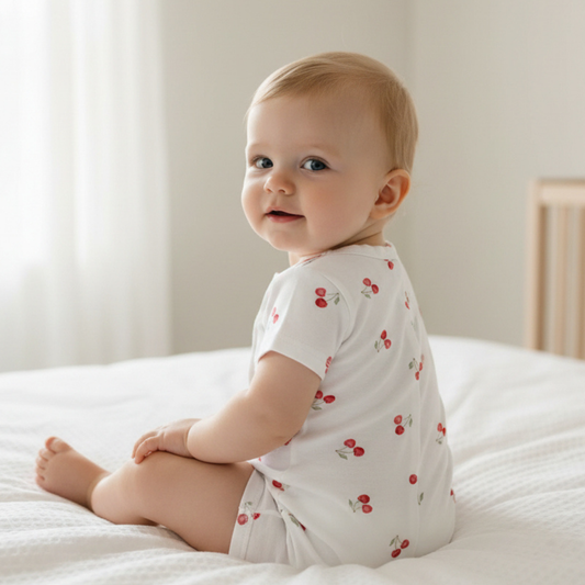 Cherry Summer Romper