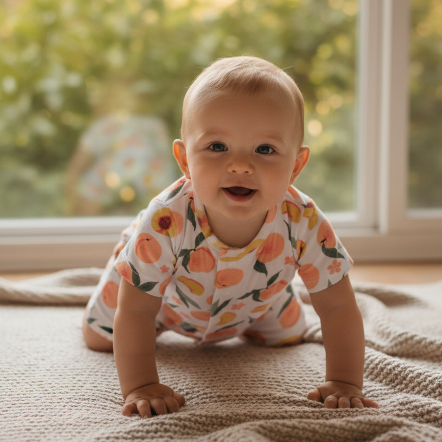 Peaches Summer Romper