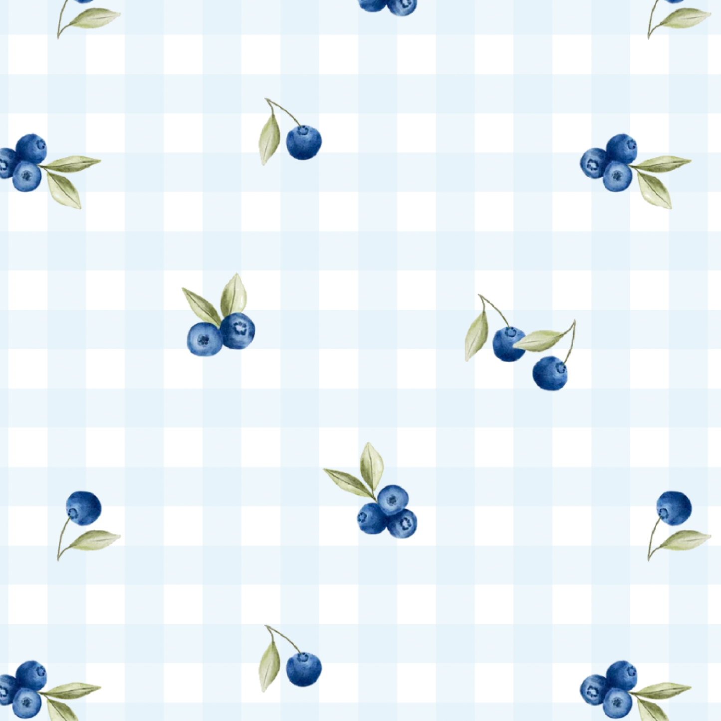Gingham Blueberry - Nursing Sleepwear