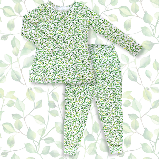 Leaves - Nursing Sleepwear