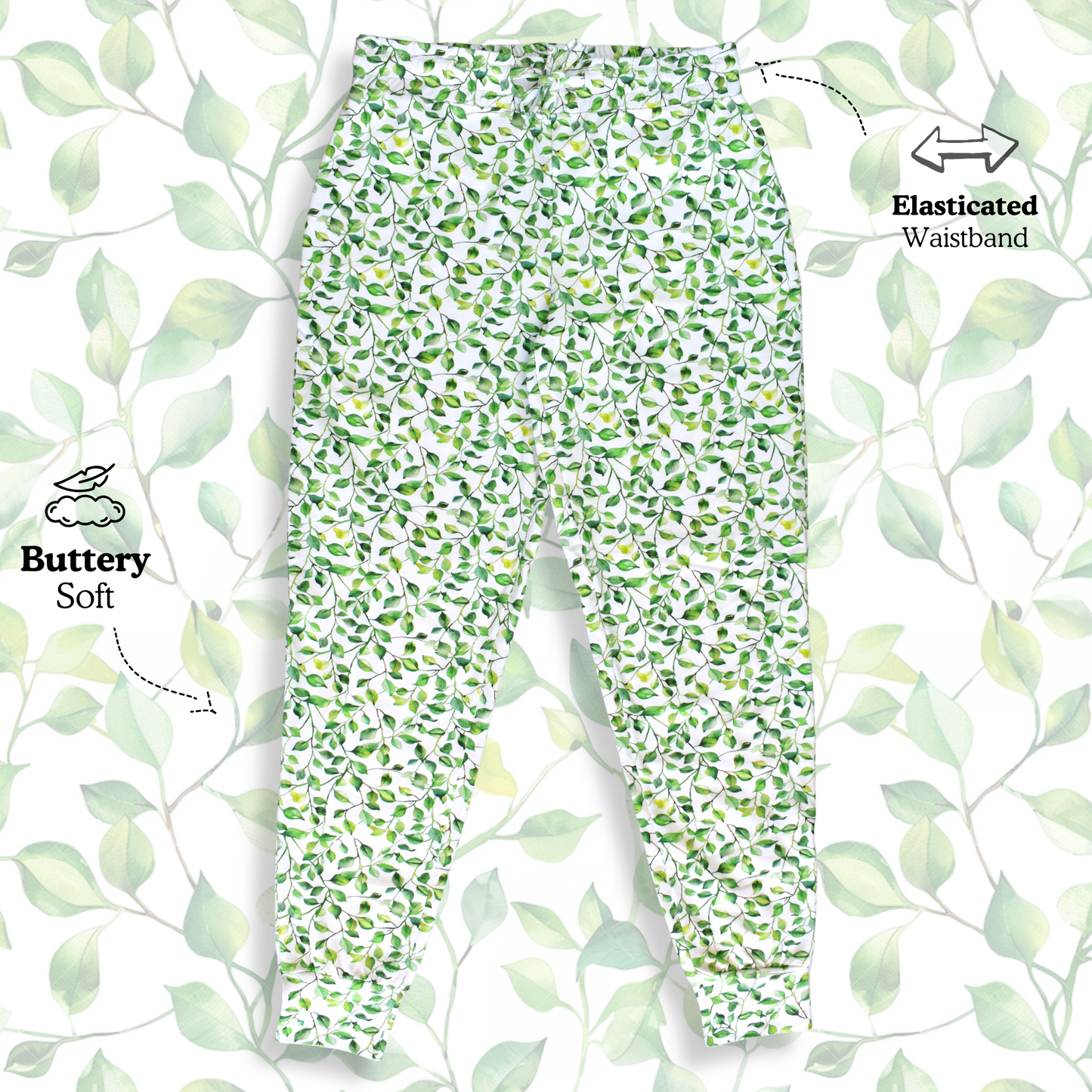 Leaves - Nursing Sleepwear