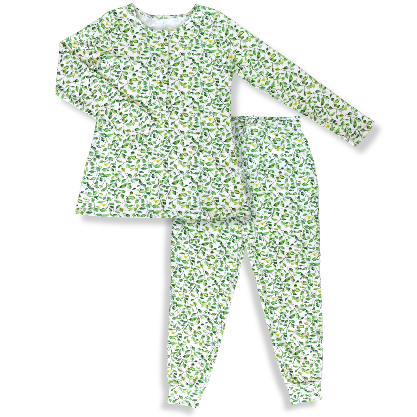 Leaves - Nursing Sleepwear