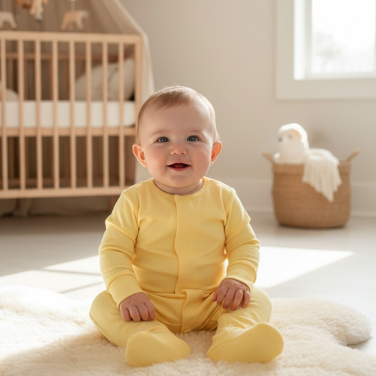 Butter Yellow Romper