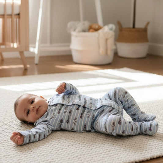 Cars On Stripes Romper