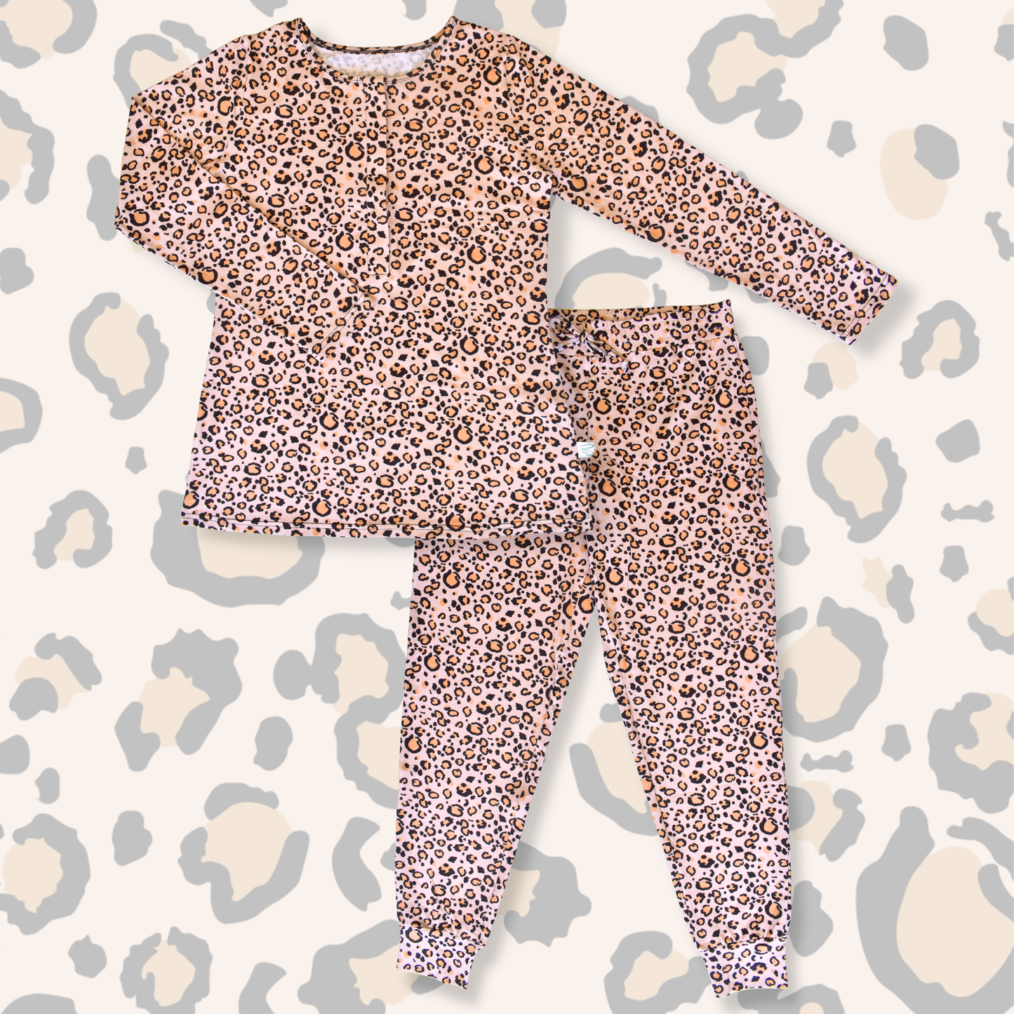 Leopard - Nursing Sleepwear