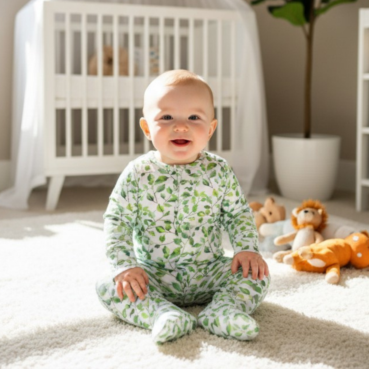 Leaves Romper
