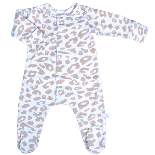 Oat Leopard Romper