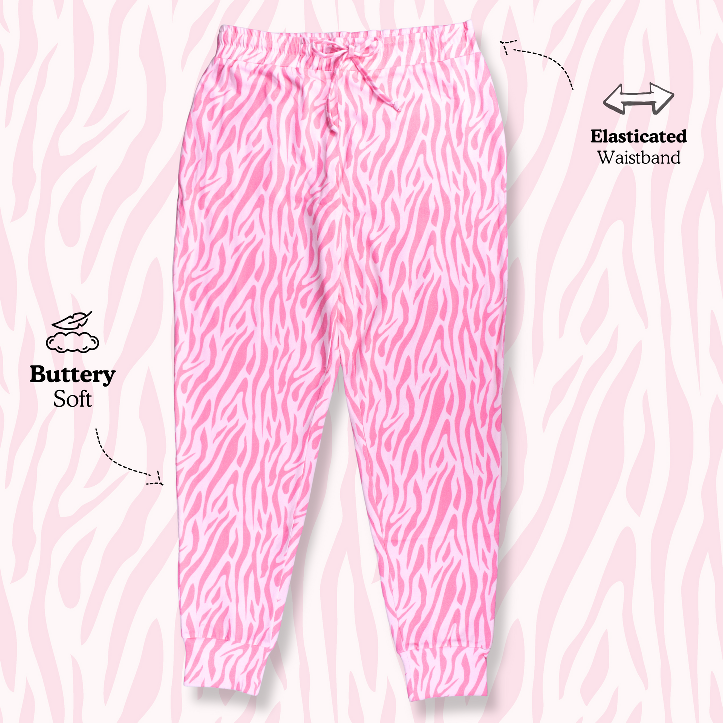 Pink Zebra - Nursing Sleepwear