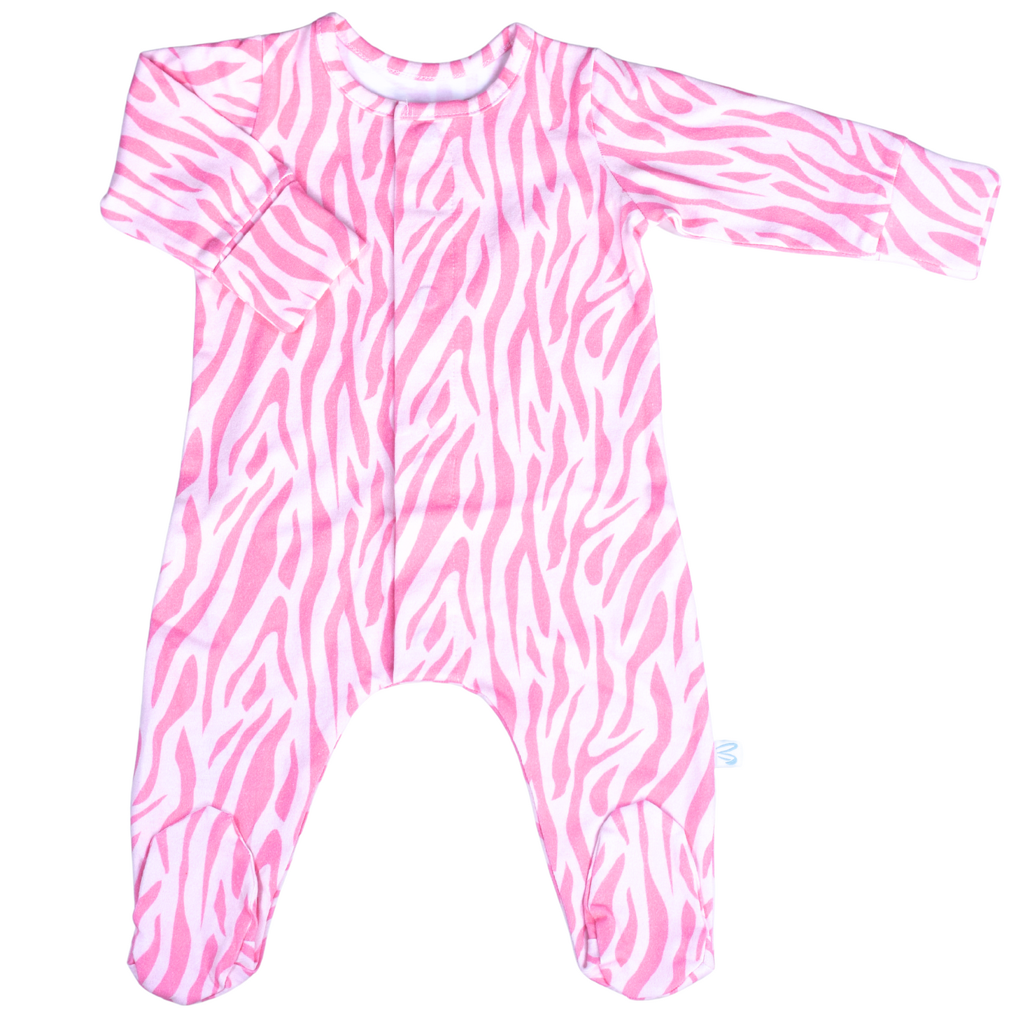 Pink Zebra Romper