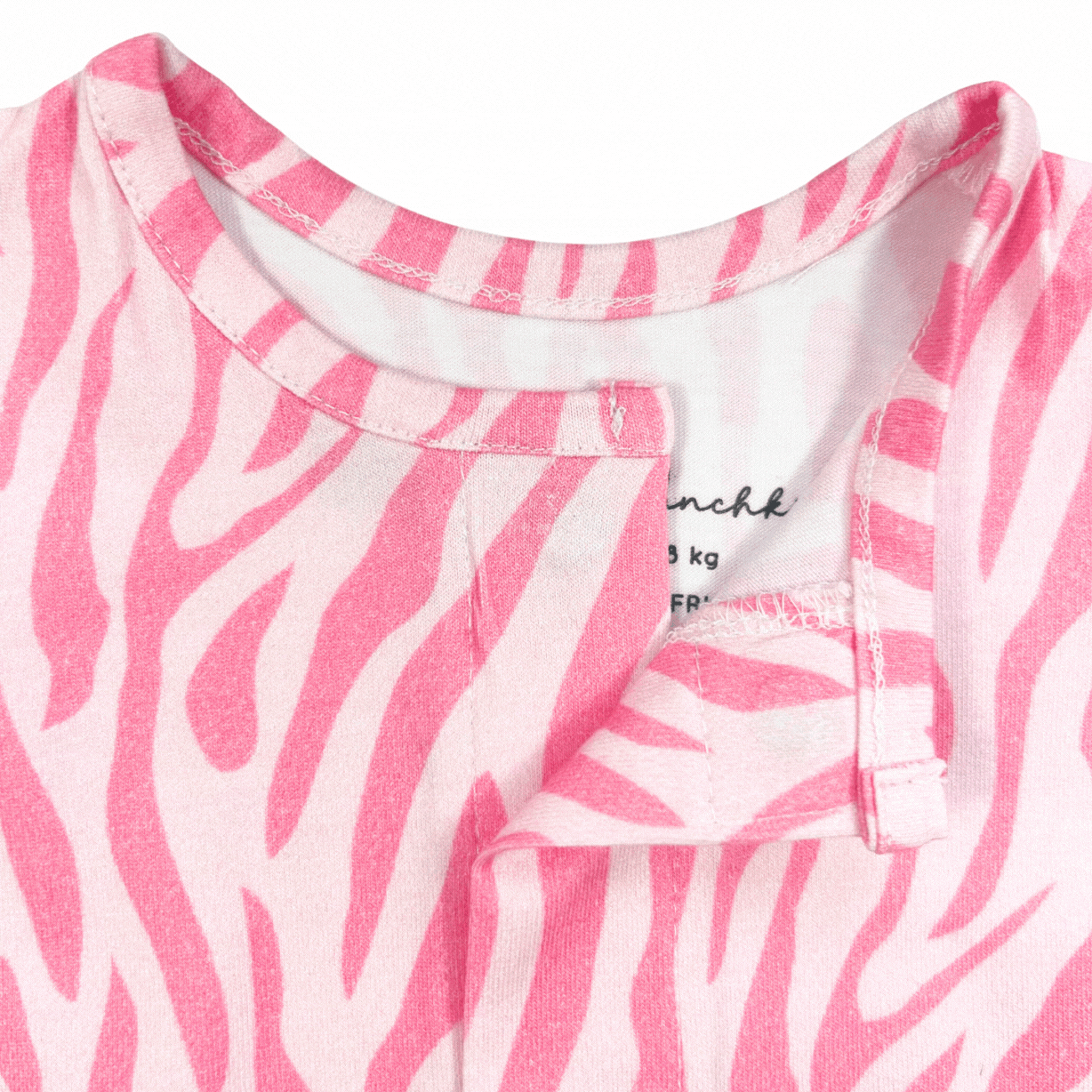 Pink Zebra Romper