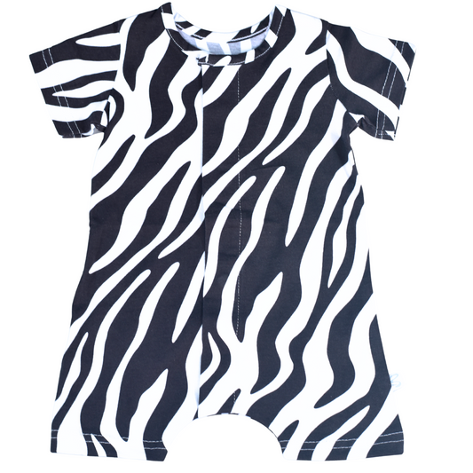 Zebra Summer Romper