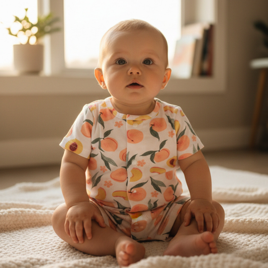 Peaches Summer Romper