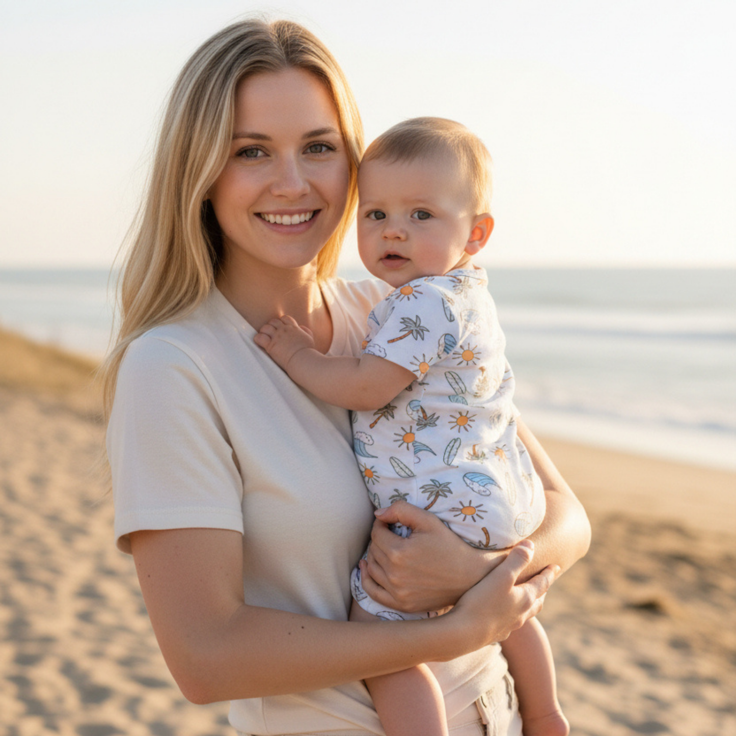 Surf's Up Summer Romper